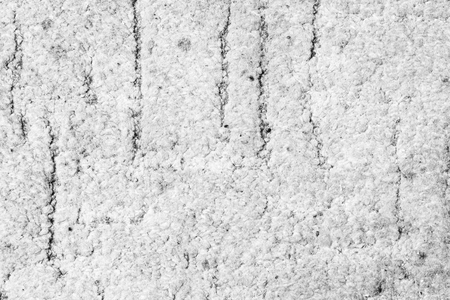 Black and white image of a fluffy carpet made from cottonの写真素材