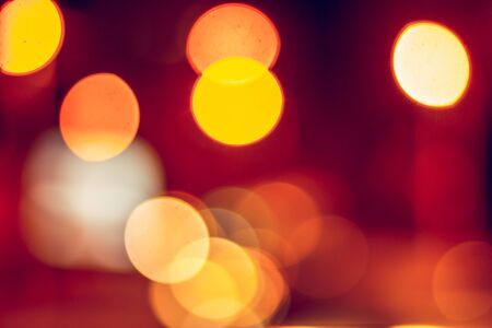 Bright street lights backgroundの写真素材
