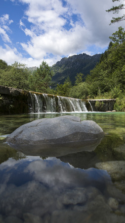 waterfall.の写真素材