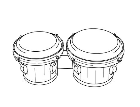 bongoのイラスト素材