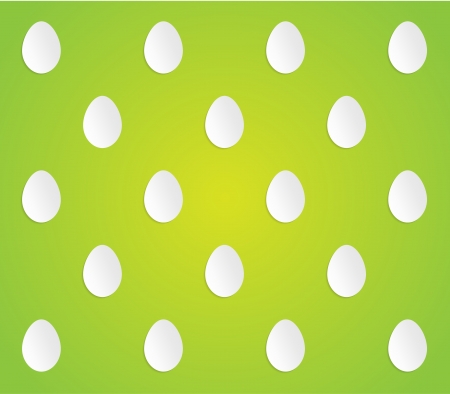 easter egg patternのイラスト素材