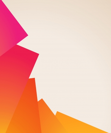 Abastract background made out of warm color squares のイラスト素材