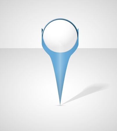 Modern stylish blue blank pointer with empty tag ready for your text   blank blue tag のイラスト素材