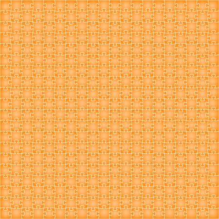 The background made out of isolated orange puzzle pieces   puzzle backgroundのイラスト素材