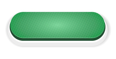The blank green button with subtle pattern   The green push buttonのイラスト素材