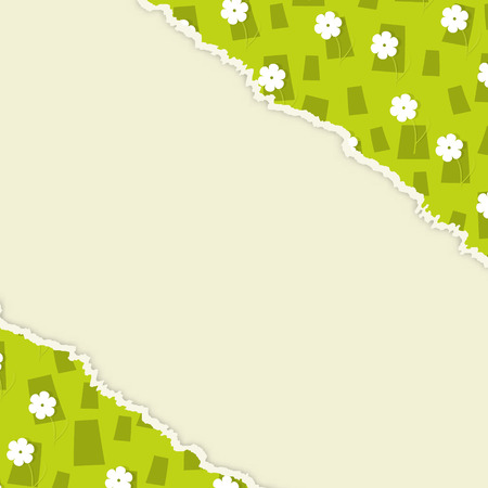 the abstract background made out of flowersのイラスト素材