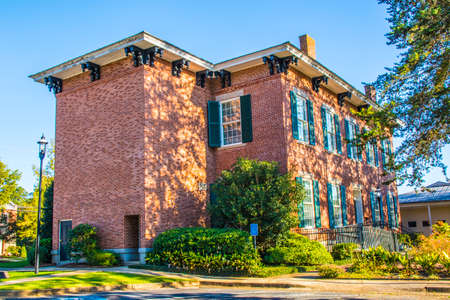 Appling, Ga / USA - 10 14 20: Columbia County Courthouse in Appling back corner viewのeditorial素材
