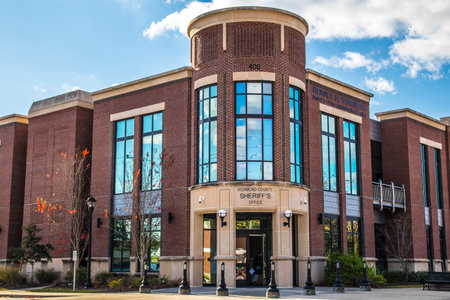 Augusta, Ga USA - 12 03 20: Richmond County Sheriffs officeのeditorial素材