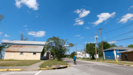 Augusta, Ga USA - 04 18 21: Downtown scenesのeditorial素材