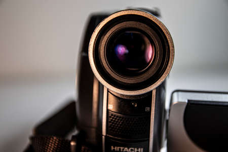 Augusta, Ga USA - 11 10 21: Vintage Hitachi 2002 DVD CAM