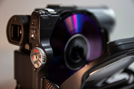 Augusta, Ga USA - 11 10 21: Vintage Hitachi 2002 DVD CAMのeditorial素材