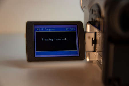 Augusta, Ga USA - 11 10 21: Vintage Hitachi 2002 DVD CAMのeditorial素材