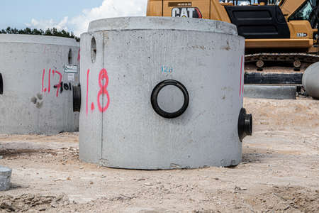 Augusta, Ga USA - 07 01 21: Construction siteのeditorial素材