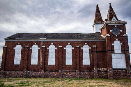 Augusta, Ga USA - 12 15 20: Historic Downtown Augusta Gaのeditorial素材