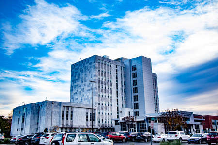 Augusta, Ga USA - 12 15 20: Historic Downtown Augusta Gaのeditorial素材