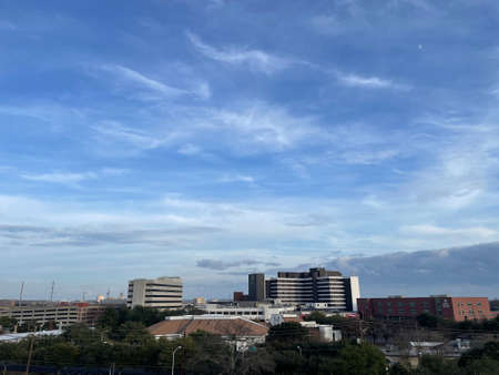 Augusta, Ga USA - 12 13 21: Augusta Ga hospital medical district downtown cityscape city scene high upのeditorial素材