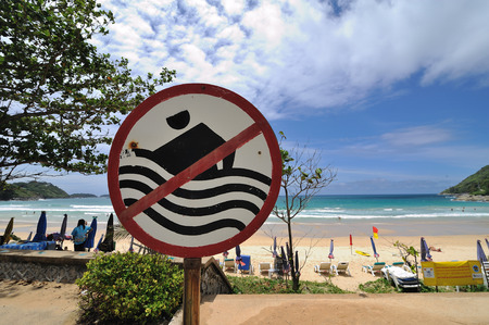 Nai harn beach in phuketの写真素材