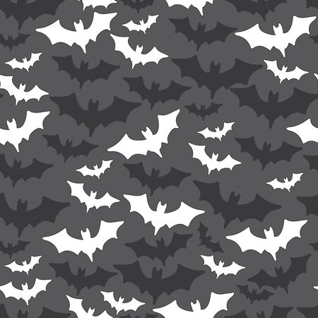 Halloween Bats seamless repeat pattern great for fabric, home decor, costumes, and moreの写真素材
