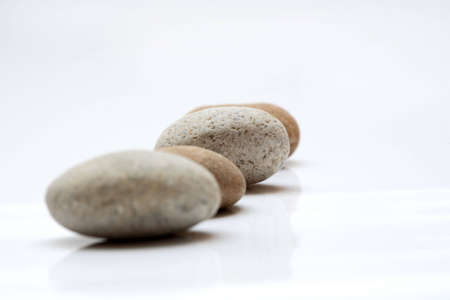An arrangement of some stonesの写真素材