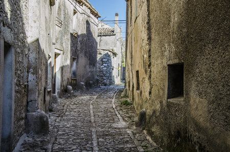 In erice there are constructive vestiges from the old Greek colonization.のeditorial素材