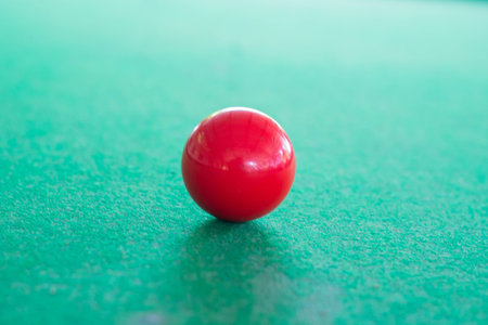 Red snooker ball