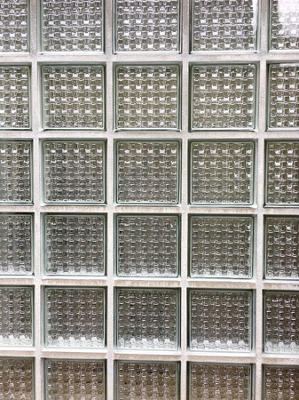 White glass blocksの写真素材