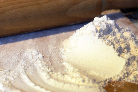 Baking in the house.の写真素材