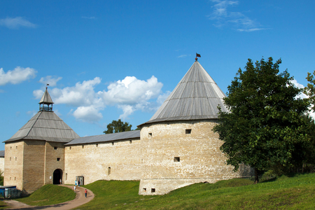 Old Ladoga Fortress Russia. Historical place capital of ancient.のeditorial素材