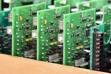 Assembly of printed circuit boards Computer technology.