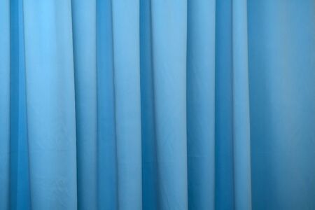 Background drape turquoise canvas.の写真素材