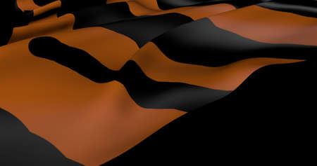 The background fabric of the wave movement.の写真素材