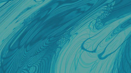 Abstract bending wavy lines.