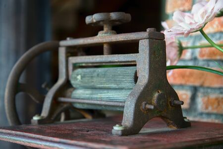 Jewelry Rolling Mill,  vintage Chinese styleの写真素材