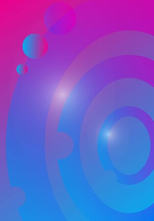 Vector - Illustration of abstract techno backgroundのイラスト素材