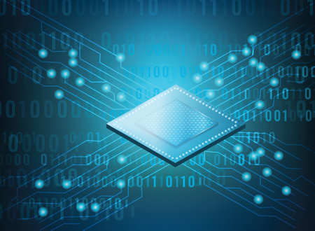 Artificial Intelligence Chip , the Recent Innovationsのイラスト素材