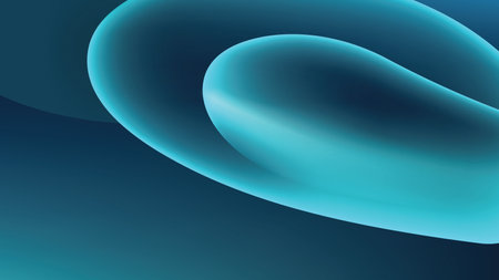 Bright Color template banner with gradient color. Design with liquid shape.vector image backgroundのイラスト素材