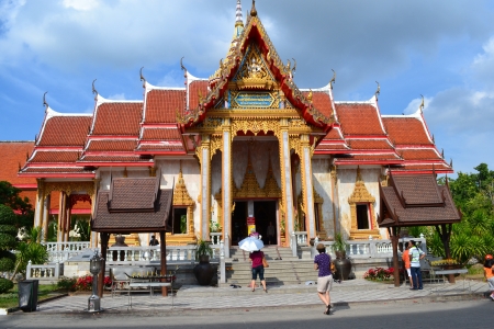 Chalong temple Phuketのeditorial素材