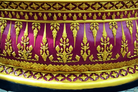 Thai style wallの写真素材