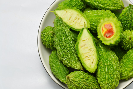 bitter gourdの写真素材