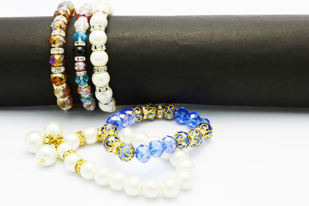stone and pearlの写真素材