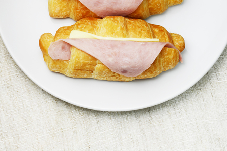 croissants cheeseの写真素材