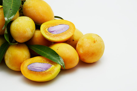 monkey apples and yellow fruitの写真素材