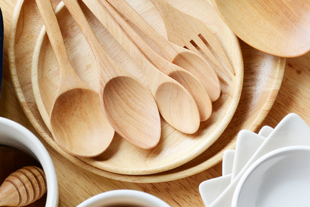 wood kitchen, kitchen were