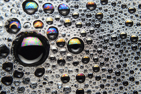 foam bubbleの写真素材