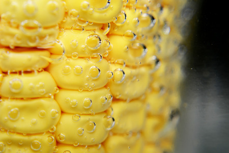 bubble and fresh fruitの写真素材