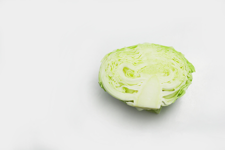 cabbage vegetable isolatedの写真素材