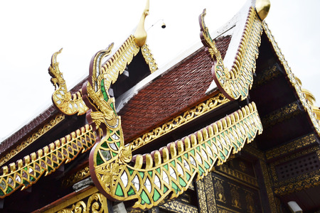 temple and Buddha