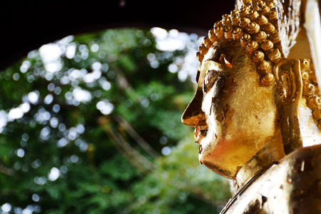temple and Buddha