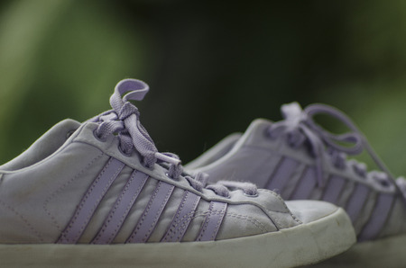 shoes canvasの写真素材