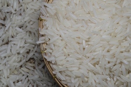 rice and sticky rice for cookの写真素材